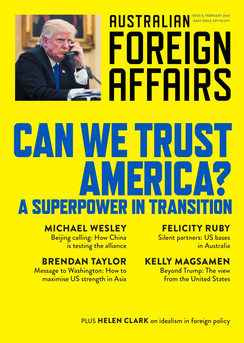 Australian Foreign Affairs 8: Can We Trust America?